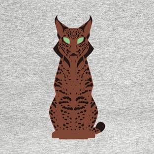 Minimalist Iberian Lynx T-Shirt